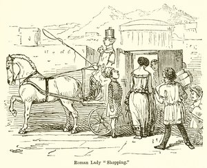 ローマンレディーショッピング 作： John Leech